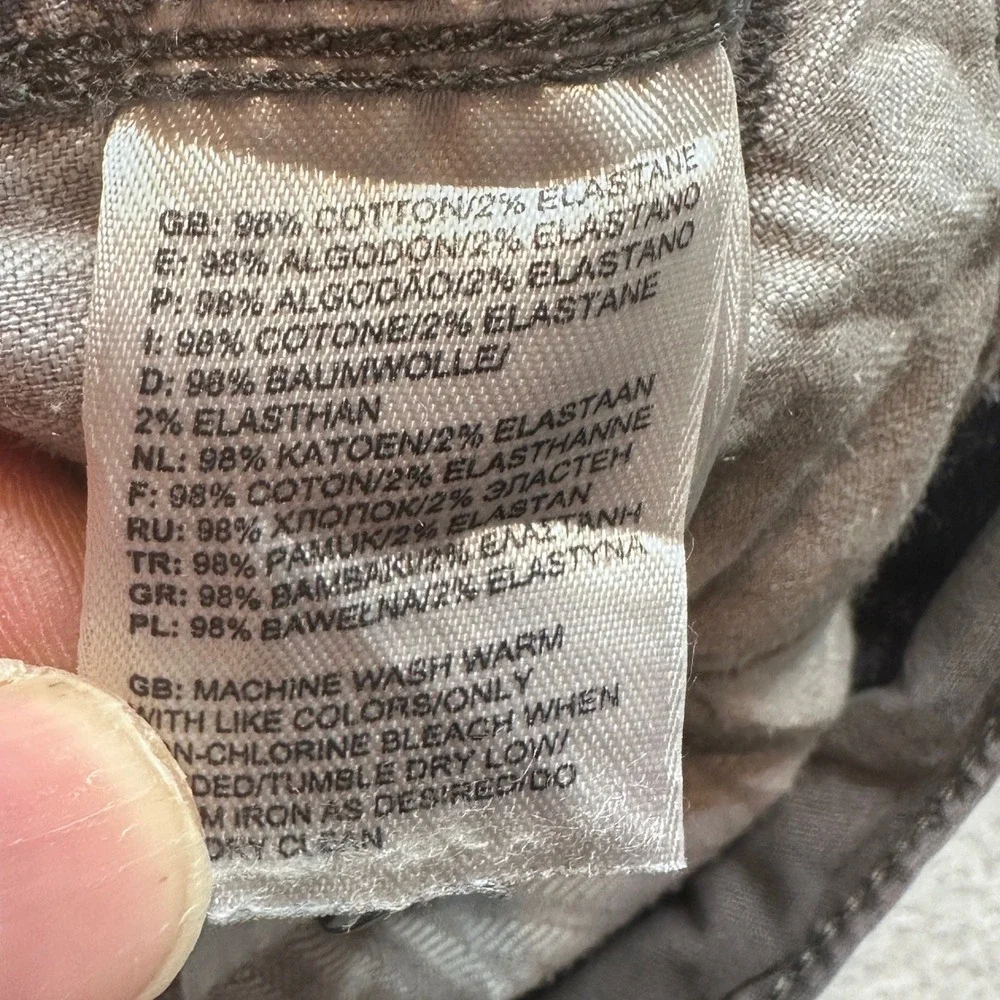 The North Face Pants Mens 34x30 Gray Chino Straight Leg Cotton Stretch Casual